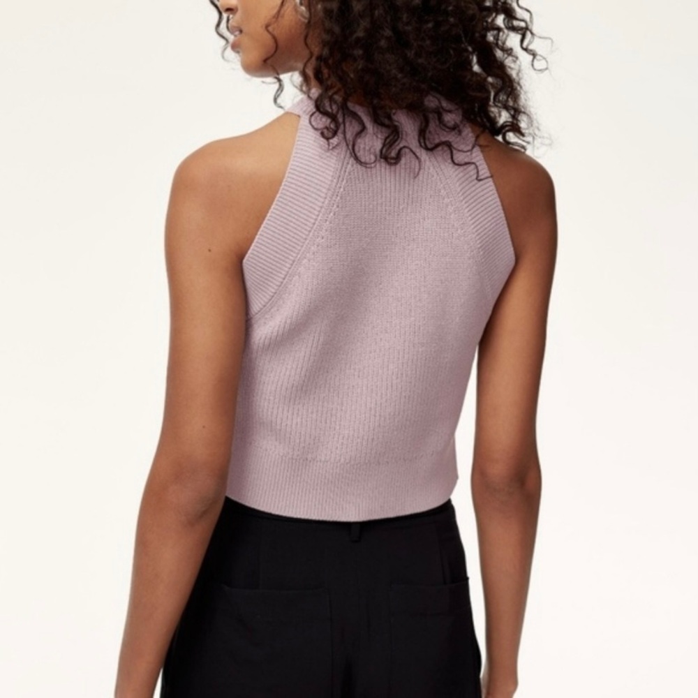 Aritzia Wilfred Crevier knit tank top. 💜 - Picture 2 of 6